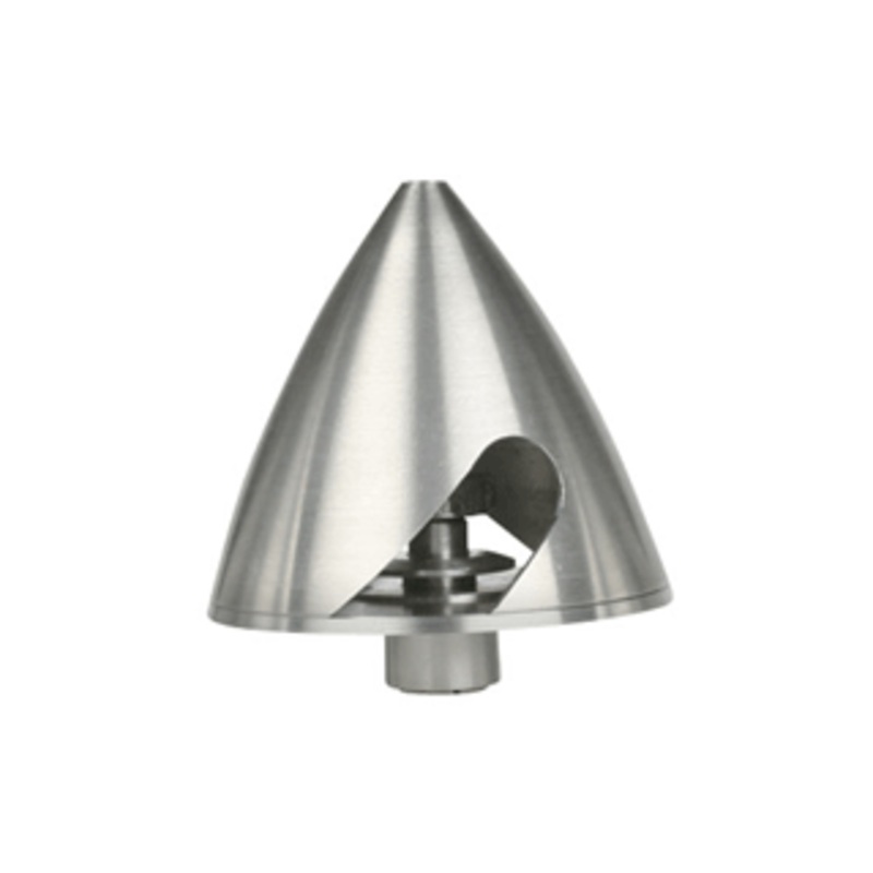 Spinner, 2.25″ Aluminum w/5 & 6mm Colletts