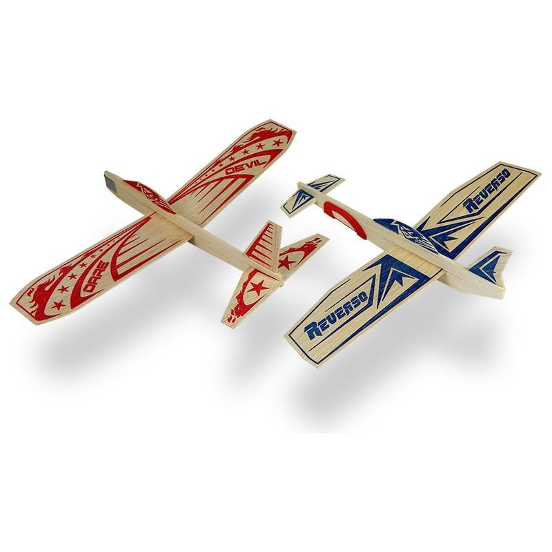 Guillow’s Super Hero Twin Pack Balsa Glider