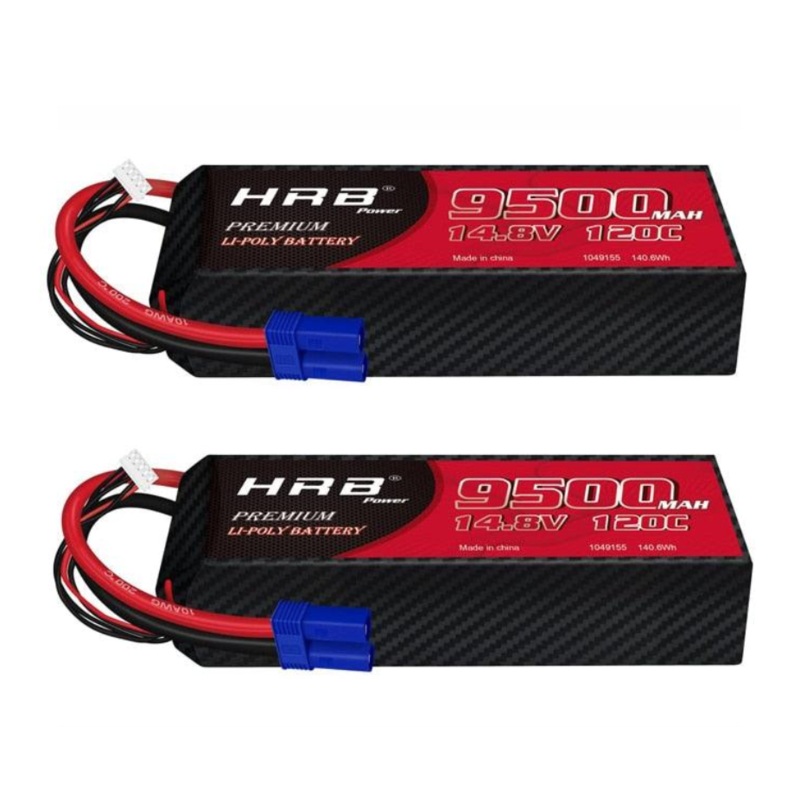 2PCS HRB RC Lipo 3S 4S 6S Battery – 9500mah 8000mah 150C 120C 50C 7000mah 6000mah 11.1V 14.8V 22.2V 7.4V Hard Case For RC Parts FPV Drone Airplane 2S 6000mah T Hard China