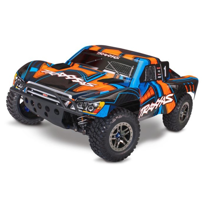 Traxxas Slash 4X4 “Ultimate” Brushless RTR 4WD Short Course Truck w/TSM & TQi 2.4GHz Radio Orange