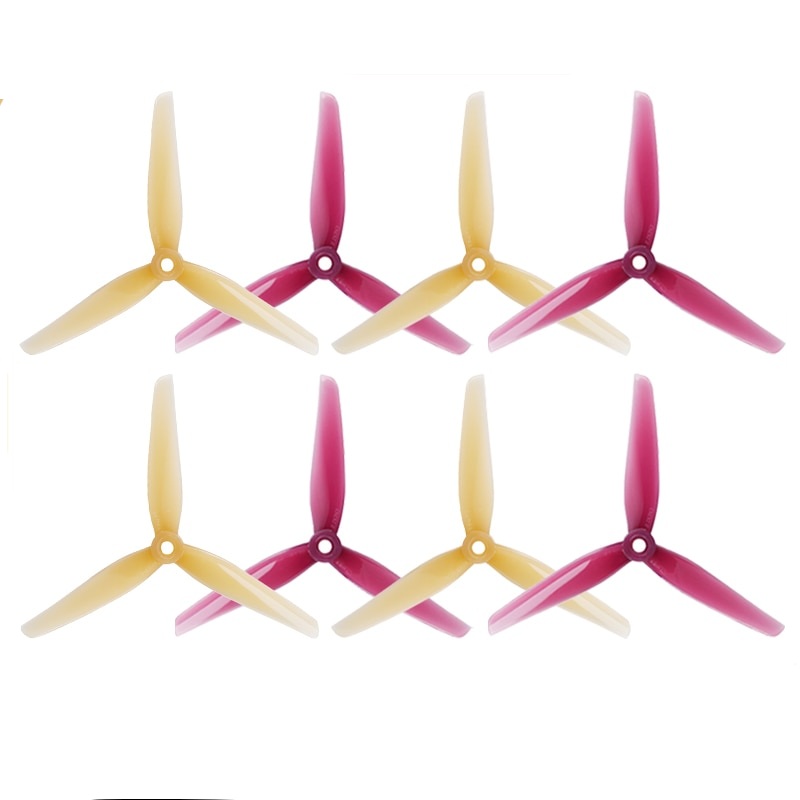 6/12 Pairs HQPROP HQ Ethix P3 Peanut Butter Jelly Prop 3-Blade PC Propeller – 5130 5.1X3X3 For RC FPV Racing Freestyle 5inch Drone 6 PAIRS