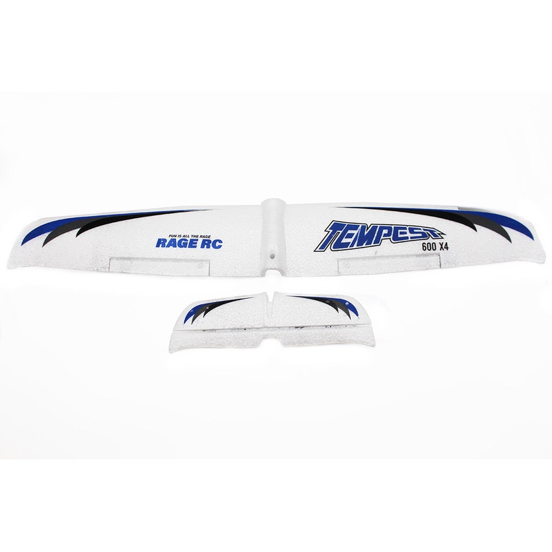 A1021 – Main Wing and Tail Set; Tempest 600 X4