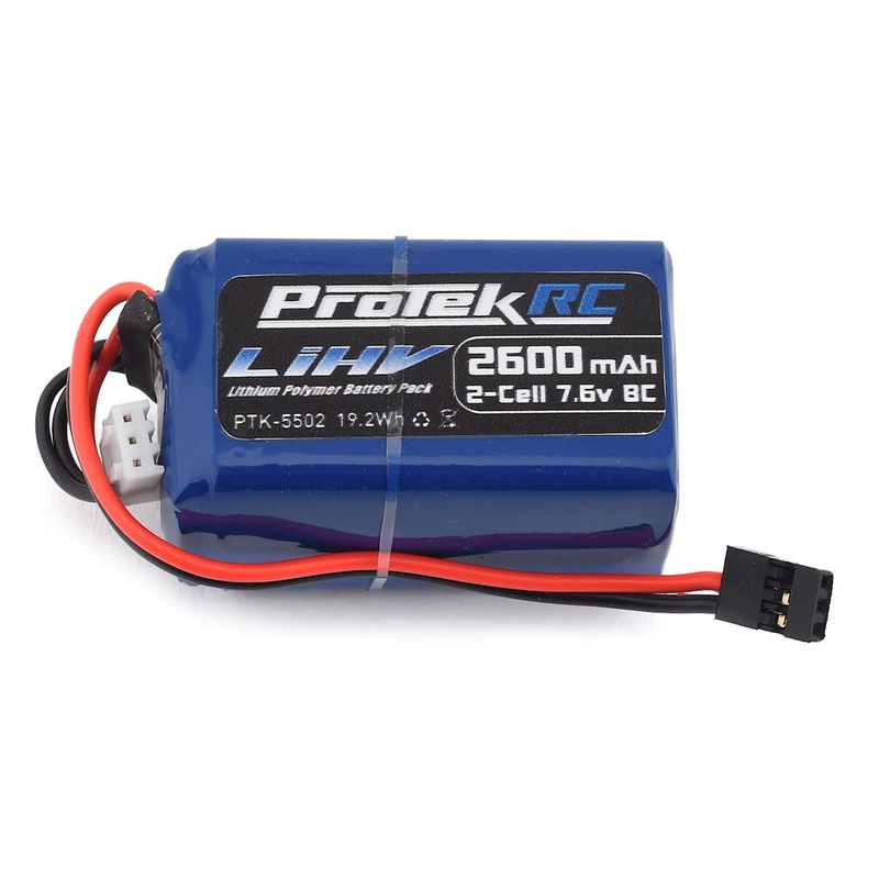 ProTek RC HV LiPo Hump/Short Receiver Battery Pack (Kyosho/Tekno) (7.6V/2600mAh) (w/Balancer Plug) PTK-5502