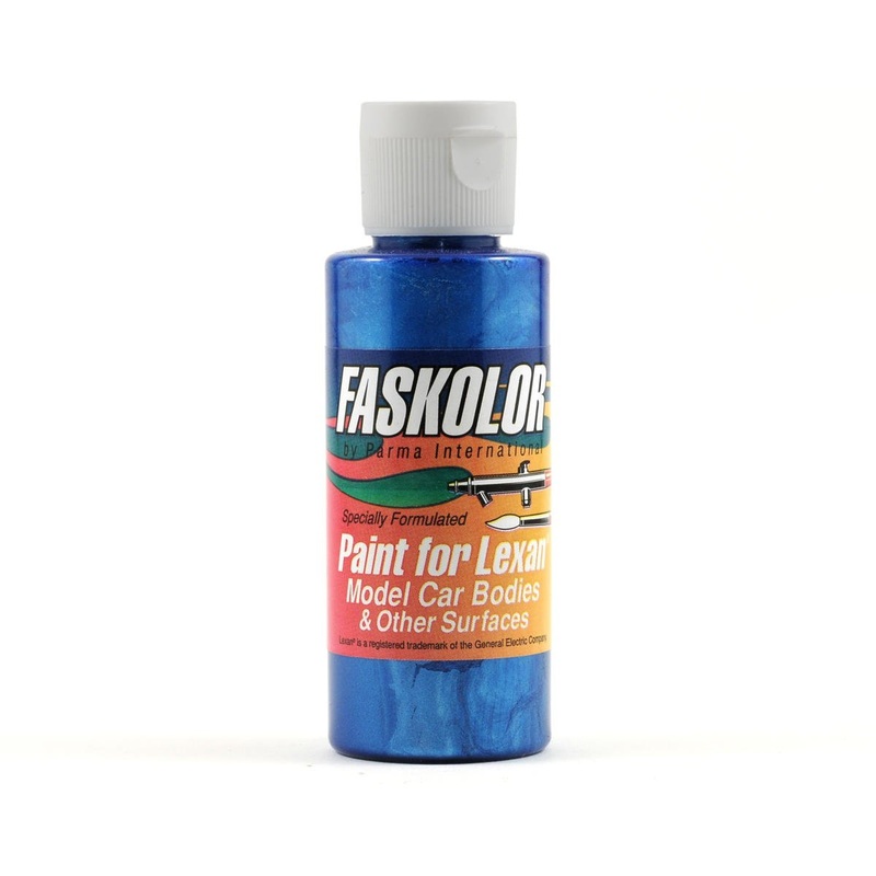 40055 Parma PSE Faskolor Water Based Airbrush Paint (Faspearl Blue) (2oz)