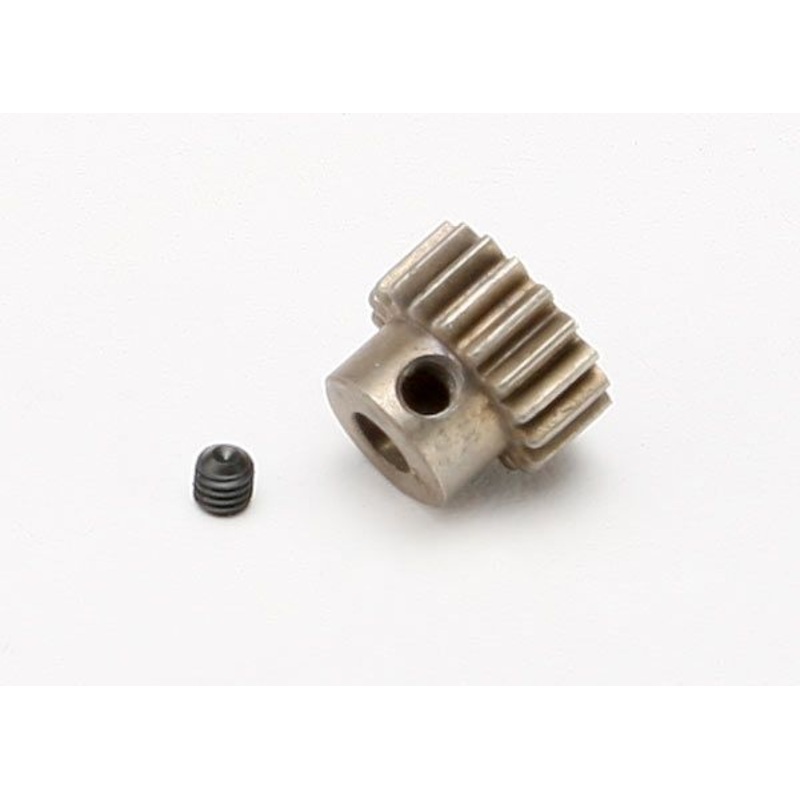 5644 – Gear, 18-T pinion (0.8 metric pitch, compatible with 32-pitch) (hardened steel) (fits 5mm shaft) / set screw