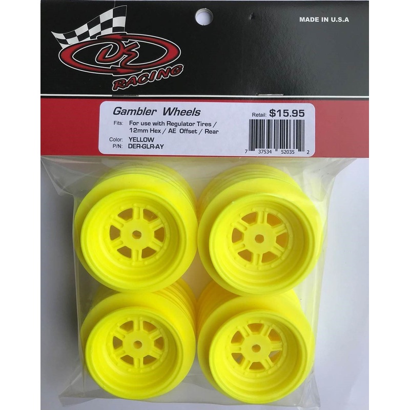 DER-GLR-AY DE Gambler Wheels (4Pcs.)