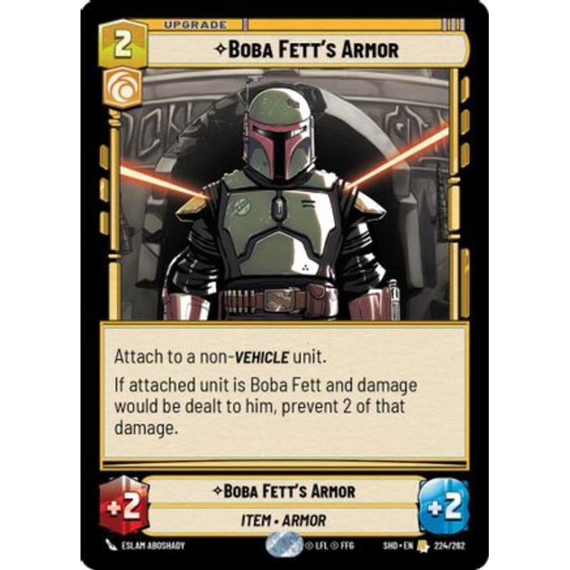Boba Fett’s Armor (224/262) – Shadows of the Galaxy