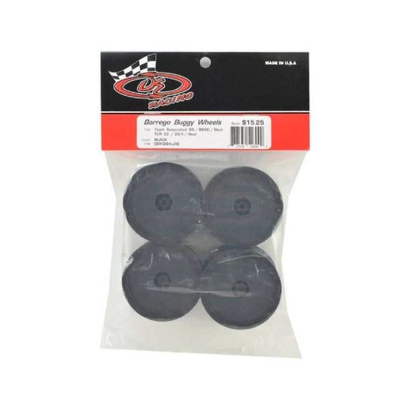 DER-BB4-LRB DE Borrego 2.2″ Buggy Wheels (4 Pcs.)