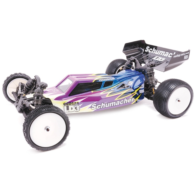 JC0432 Schumacher JCONCEPTS S2 COUGAR LD3 BODY (Clear)