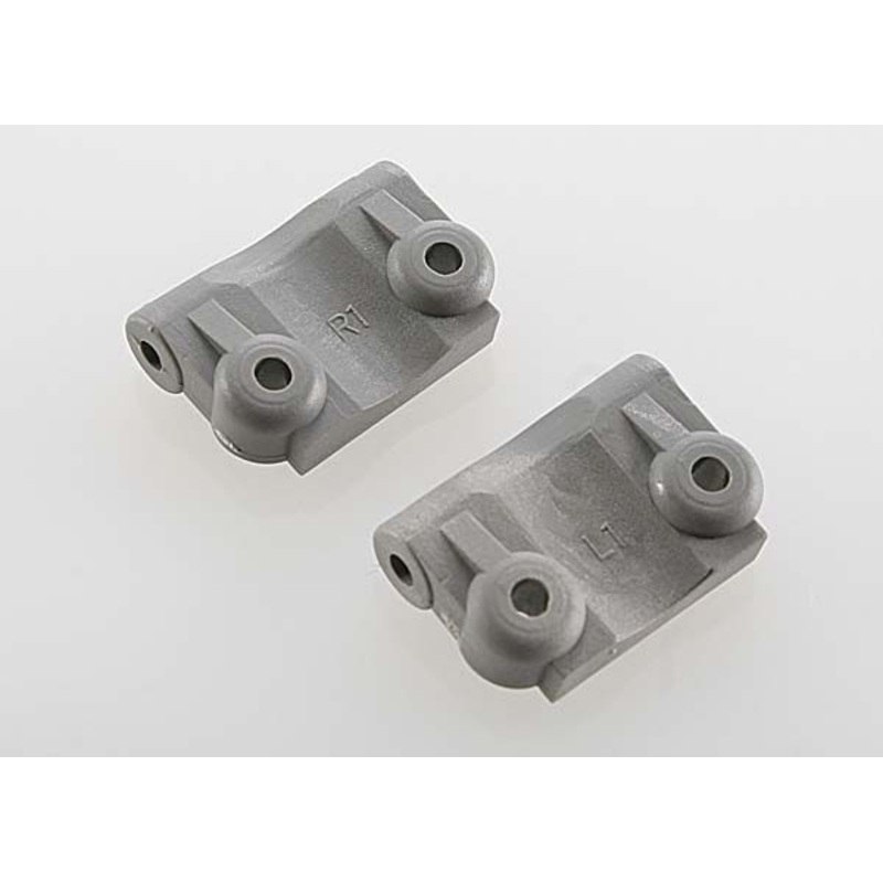 2798A – Traxxas Mounts, suspension arm (rear) (+/- 1-degree) (L&R) (grey)