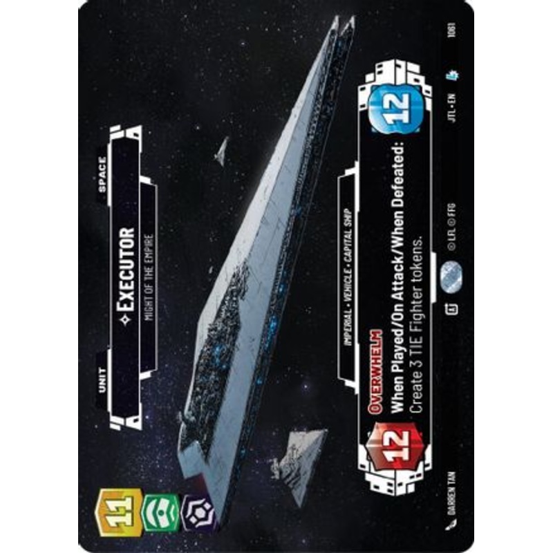 Executor – Might of the Empire (Prestige Foil) (1061) – Jump to Lightspeed Foil