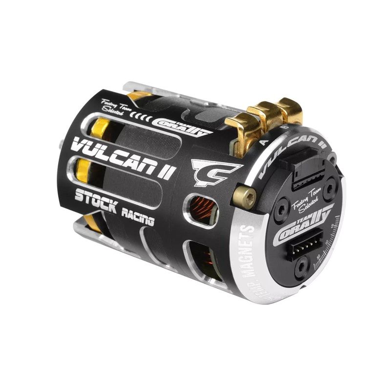 Team Corally COR61171 Vulcan II Stock Brushless Sensored Motor 13.5T