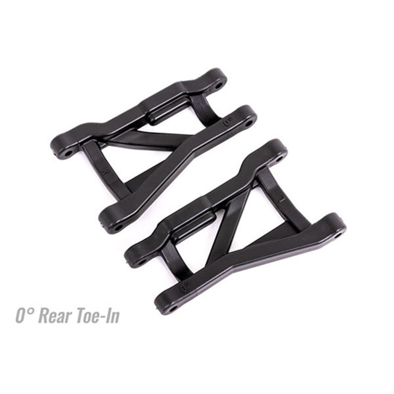 Traxxas Drag Slash Rear Heavy Duty Suspension Arms (Black) (2) (0 Toe-In)