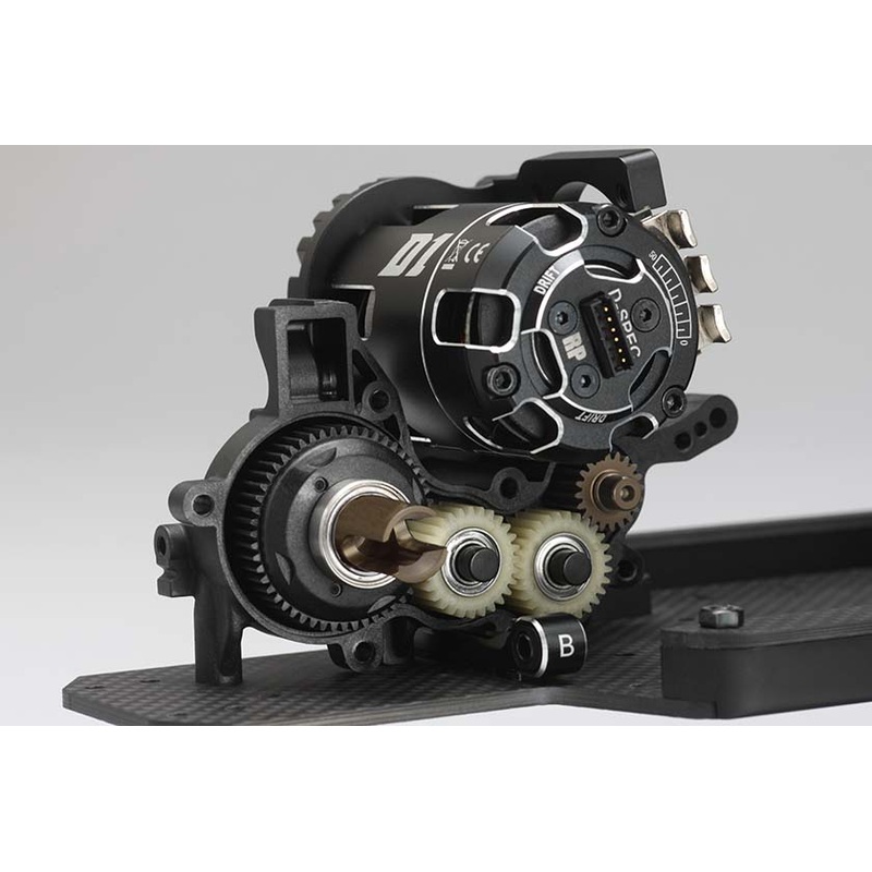 YD-2 Resin Bevel Gear Def Differential Unit (aluminum drive cup, protector specification, assembled)  [Yokomo] Y2-500GSA