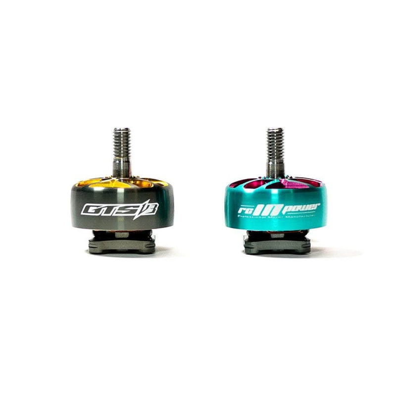 RCinPOWER GTS-V3 2107 Plus 2480Kv Motor – Choose Color Gunmetal & Gold