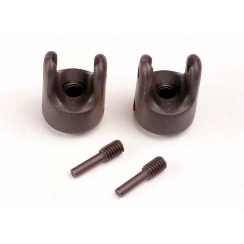 4928X – Traxxas Differential output yokes (heavy duty) (2)/ set screw yoke pins, M4/10 (2)