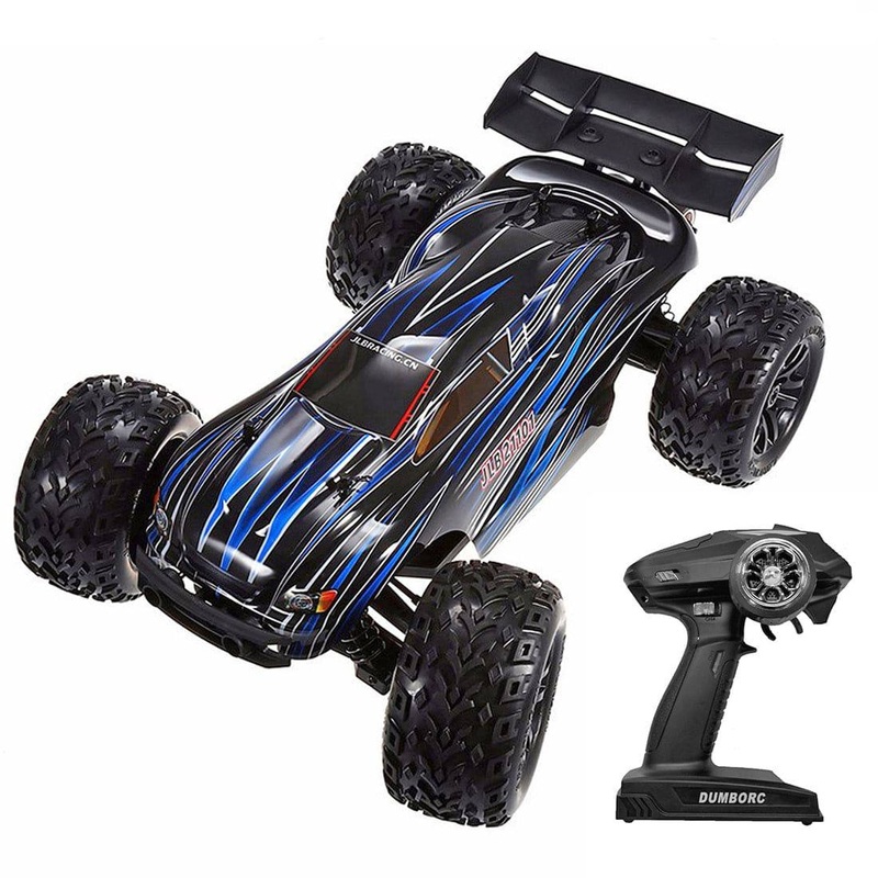 JLB Racing 21101 RTR  1/10 4WD 2.4G Splashproof Flip Brushless Off-road RC Car 80km/h Blue