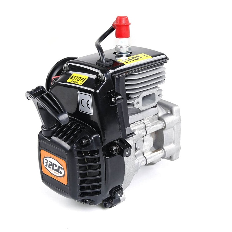 Rovan 32cc Single-cylinder Two-stroke 3.24 Hp 4 Bolt Car Engine for 1/5 HPI KM BAJA RC Car Basic Version