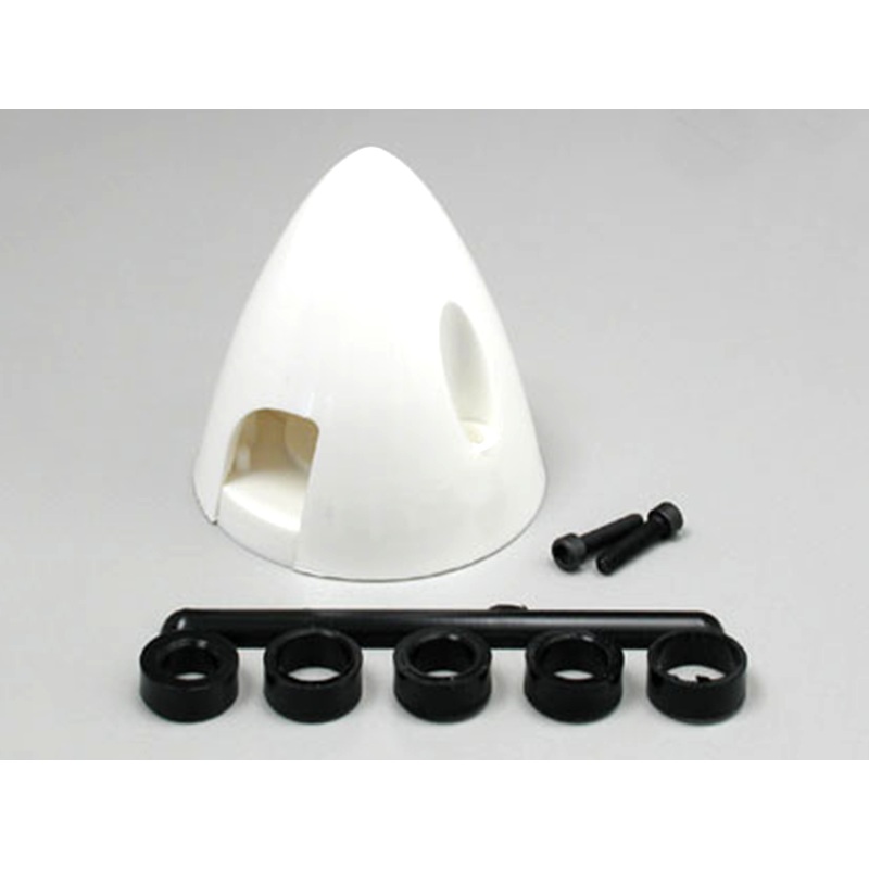 Spinner, 4 Pin, 1-1/2″, White