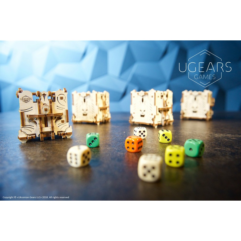 Ugears Games Dice Tower