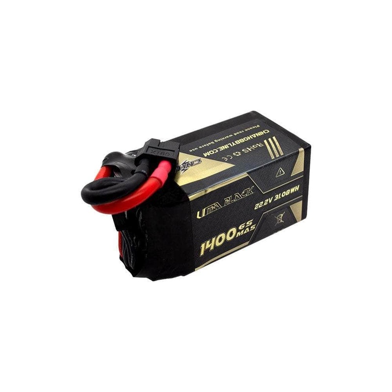 CNHL Ultra Black Series 22.2V 6S 1400mAh 150C LiPo Battery – XT60