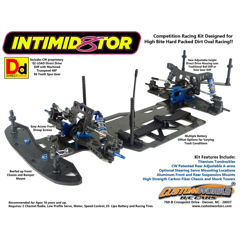 0981 Custom Works Intimidator 8 Direct Drive Late Model Kit