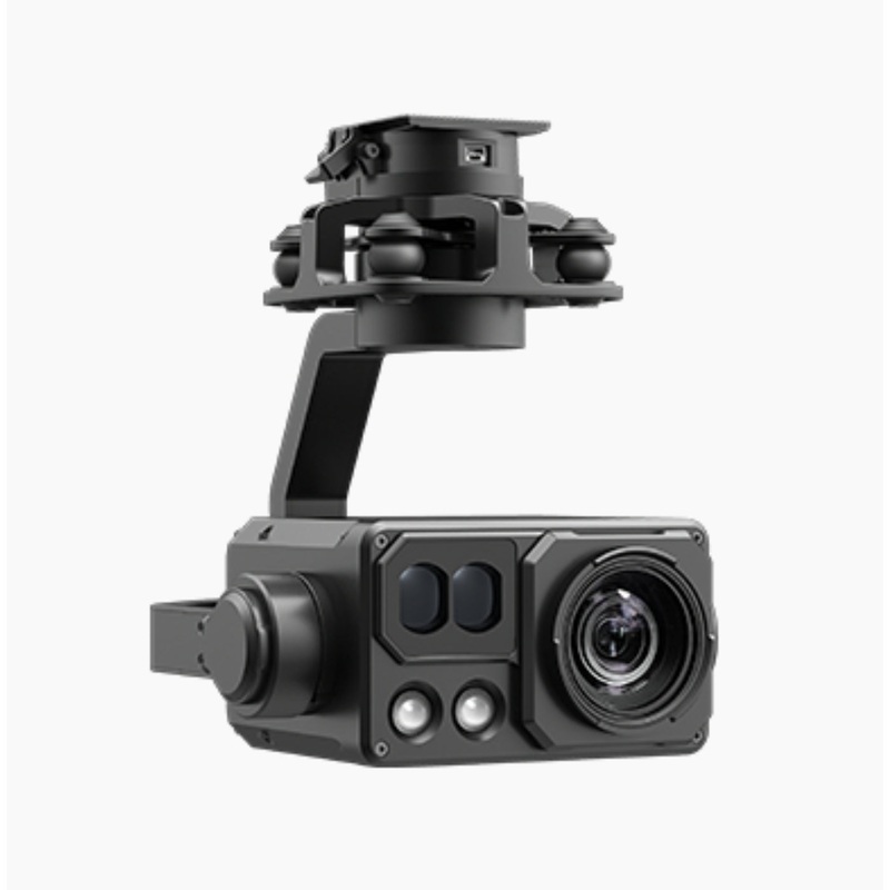 XF Z-8RB Night Vision Ranging Pod – 3-Axis Gimbal 30x Optical 12x Digital Zoom Camera, 1800M Laser Range Finder, 200M Laser Lighting AI Tracking