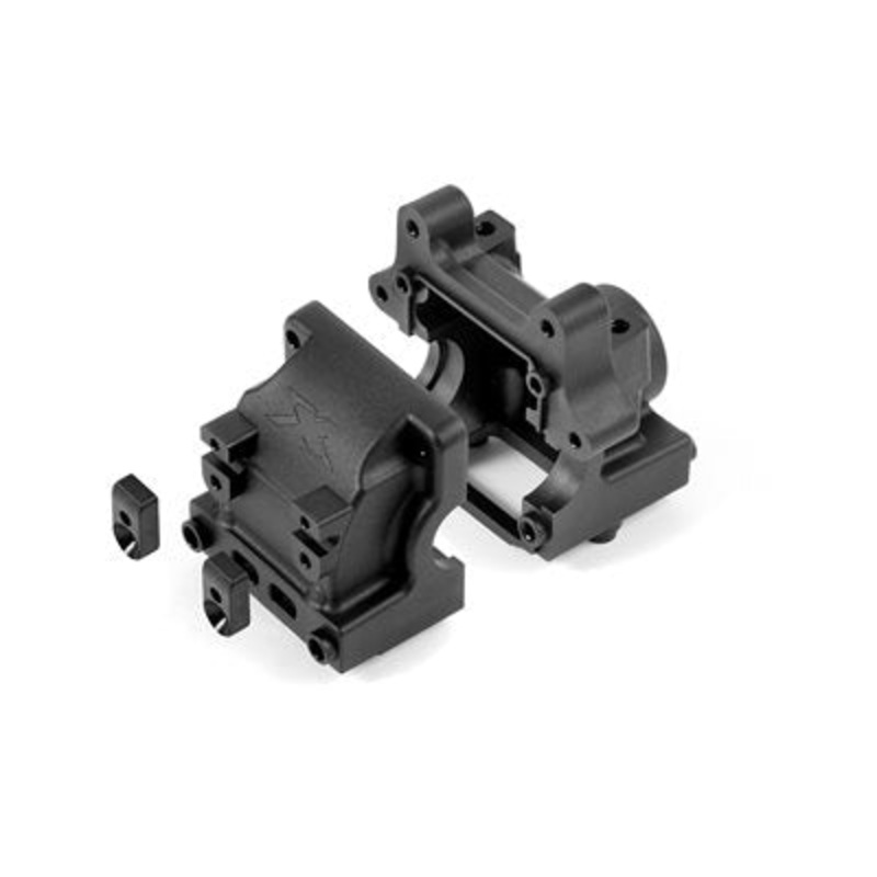 352006 Xray XB8 Composite Diff Bulkhead Block Set F/R