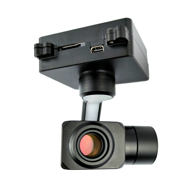 TOPOTEK KHP415 Gimbal camera – 4K 8MP HD 7X Digital Zoom HD Camera With 3-Axis Stabilized Gimbal for UAV Drone