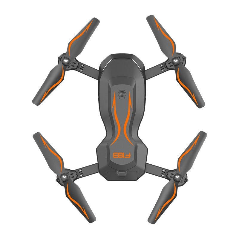 F183 Drone – 4K dual HD Camera Remote Control optical flow Quadcopter Toys Black