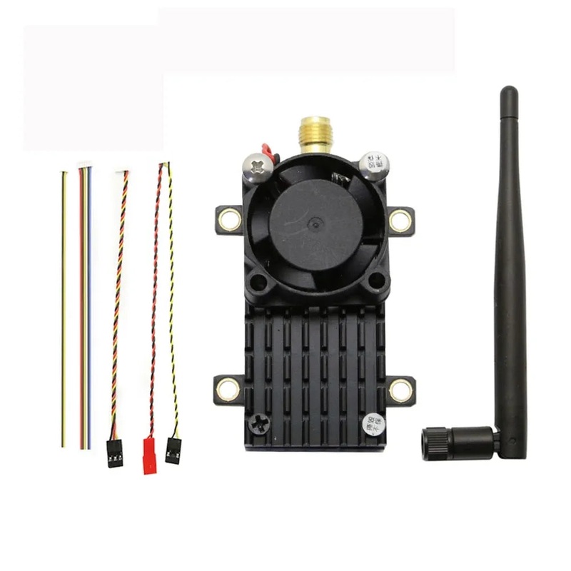TS582000 5.8Ghz 2W VTX – Over 20Km Range FPV Wireless Transmitter 5.8G 2000MW 8CH Video AV Audio Sender Default Title