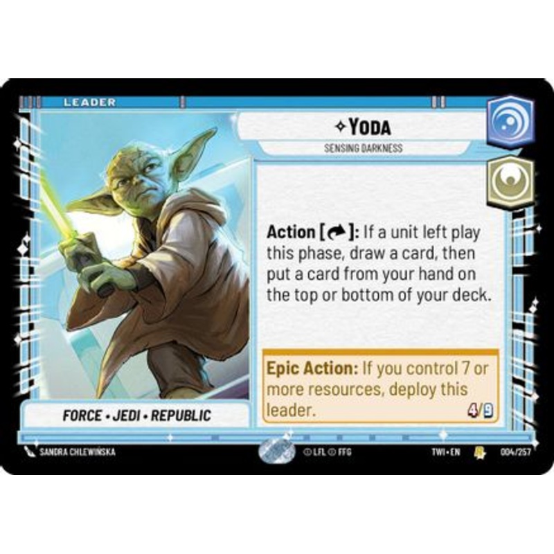 Yoda – Sensing Darkness (004/257) – Twilight of the Republic