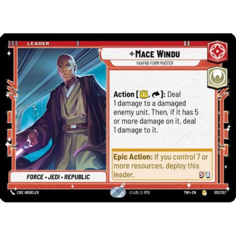 Mace Windu – Vaapad Form Master (013/257) – Twilight of the Republic