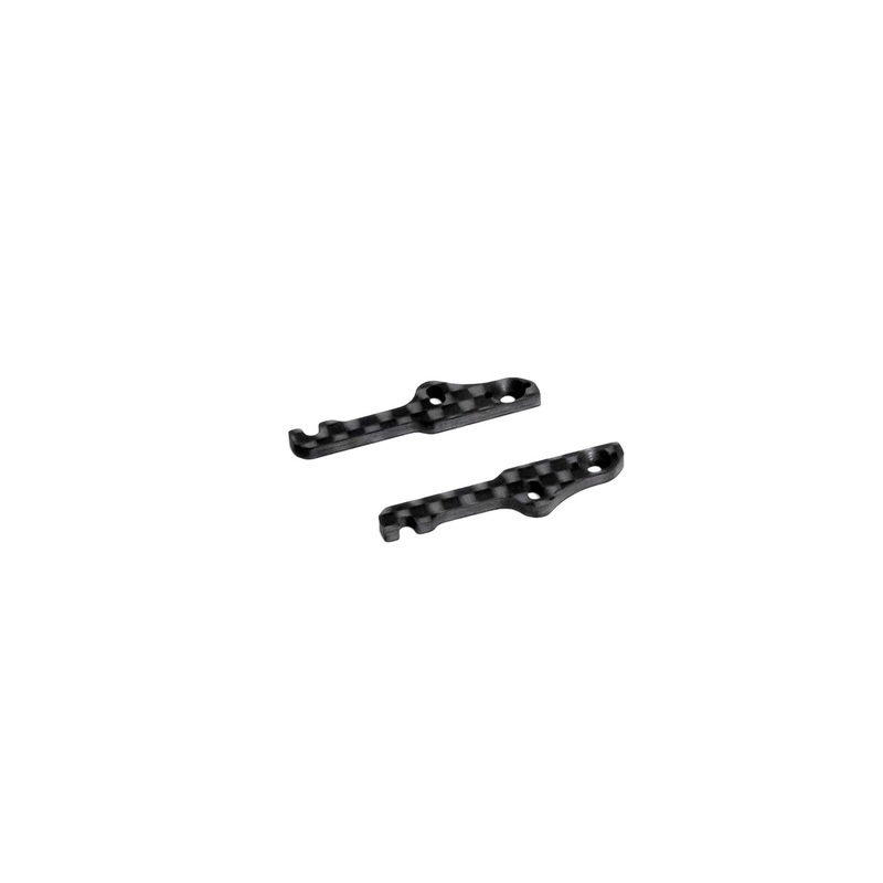 XBONE 1-28 –  CARBON SIDE LINK PLATE KIT  [Xbility RC]  XB1-026