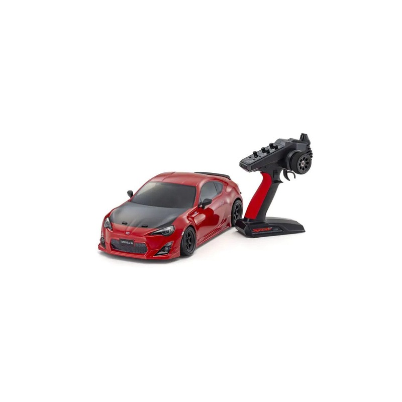 2WD Fazer FZD2 RTR – ReadySet Toyota 86 GT RED – Adjustable Wheelbase – Ready to Run RWD 1/10 Drift Car [Kyosho] 34502T1
