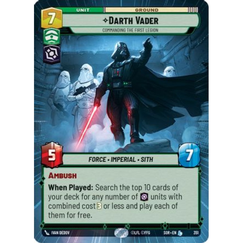Darth Vader – Commanding the First Legion (Hyperspace) (351) – Spark of Rebellion