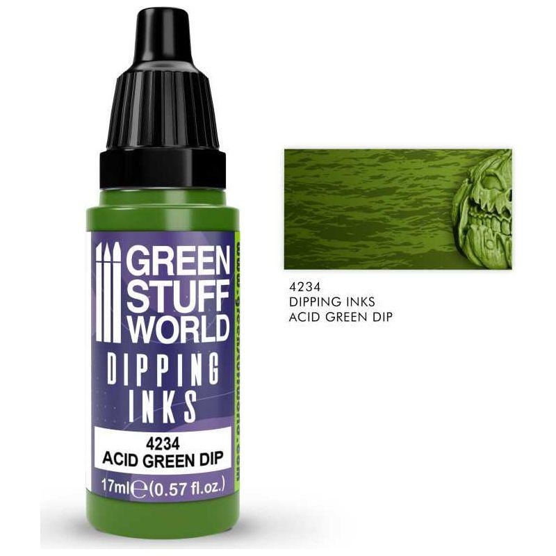 GREEN STUFF WORLD Dipping ink 17 ml – Acid Green Dip