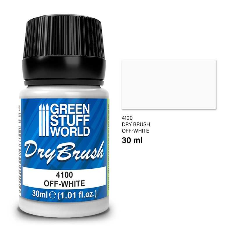 GREEN STUFF WORLD Dry Brush – OFF-WHITE 30 ml