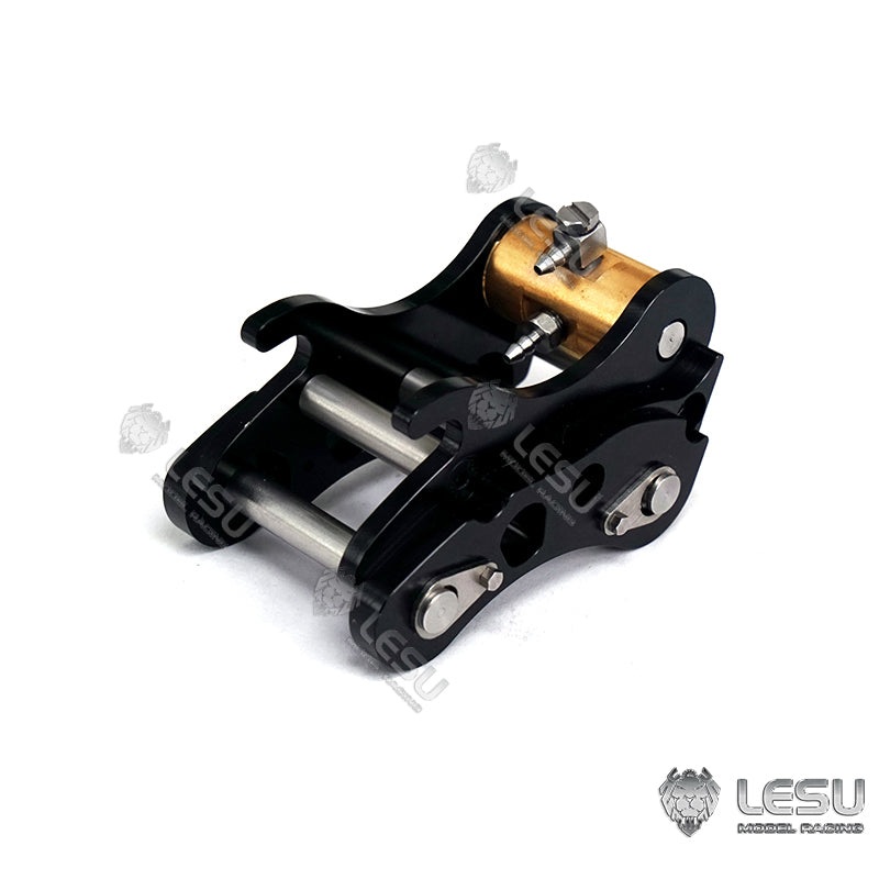Fast Fixed Mount Cabin Fence Track Sticker Roof Net Light 3V LED Display for LESU 1/14 RC Hydraulic Excavator AC360 PC360 1PC Metal Quick Detachable Fixed Mount