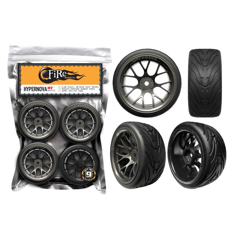 Firebrand Hypernova RT9 Pre-Mounted On-Road Race Tread