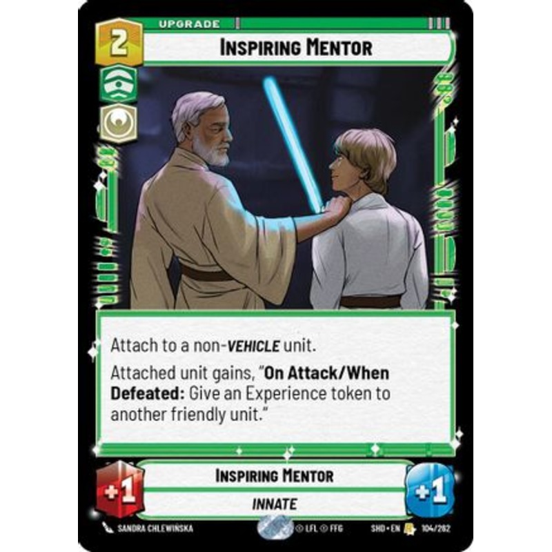 Inspiring Mentor (104/262) – Shadows of the Galaxy Foil