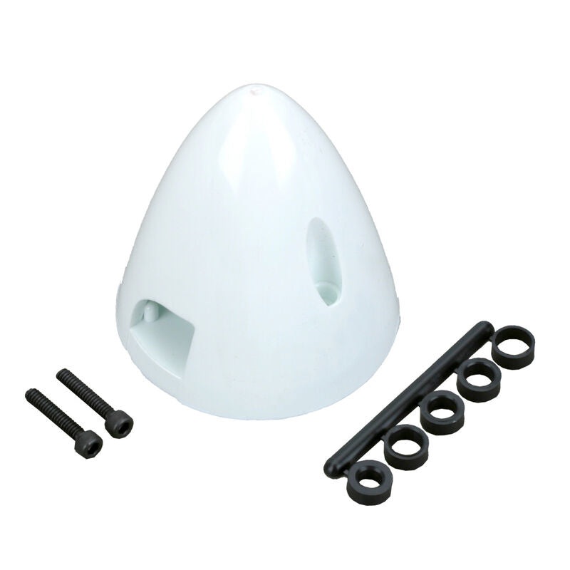 Spinner 3″, 4 Pin, White