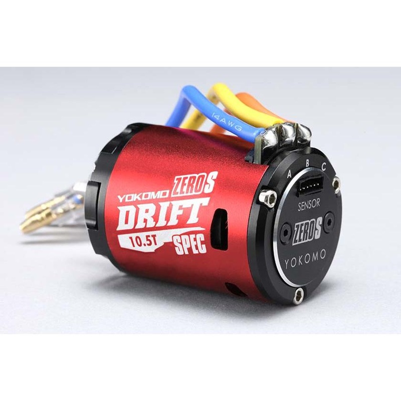 YOKOMO ZERO-S Drift Spec Blushless motor 10.5T Red