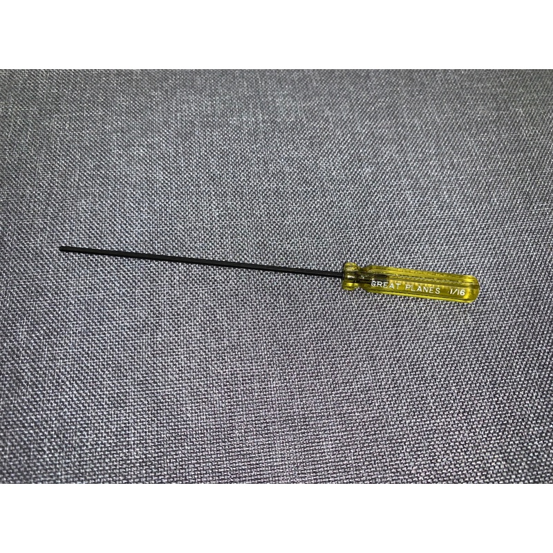 1/16 Ball Wrench (Great Planes)