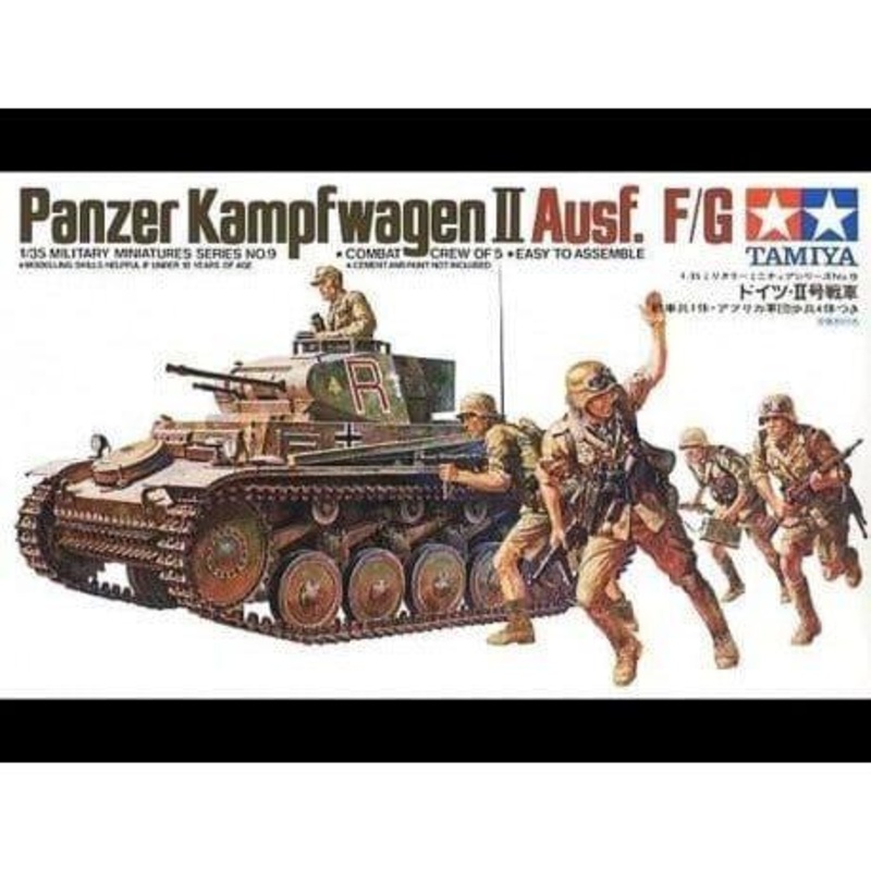 TAMIYA 1/35 Panzer Kampfwagen II Ausf. F/G Default