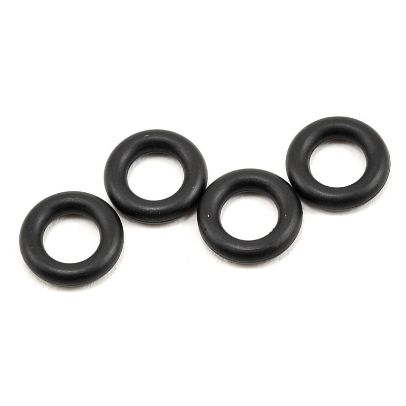 Yokomo Gear Differential O-Ring (4) (Neoprene/Black)
