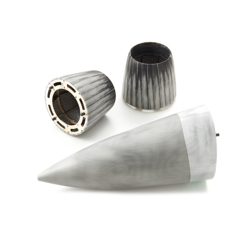 Black Horse 1635mm Mig-29 Turbine Fuselage Parts Set