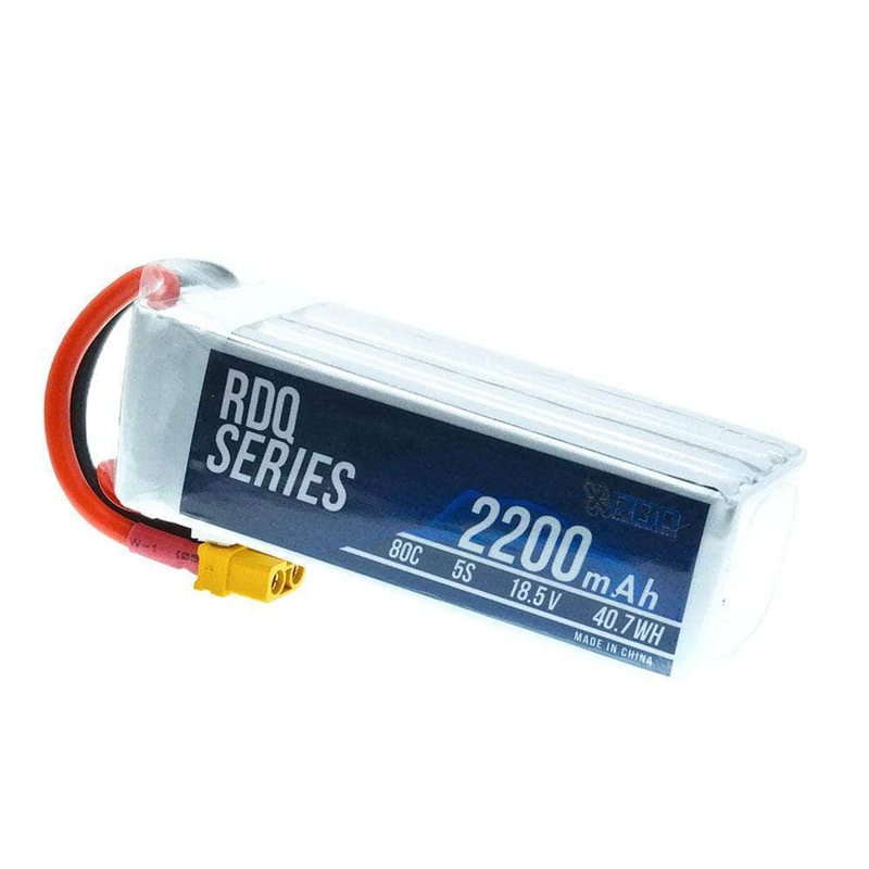 RDQ Series 18.5V 5S 2200mAh 80C Long Range LiPo Battery – XT60