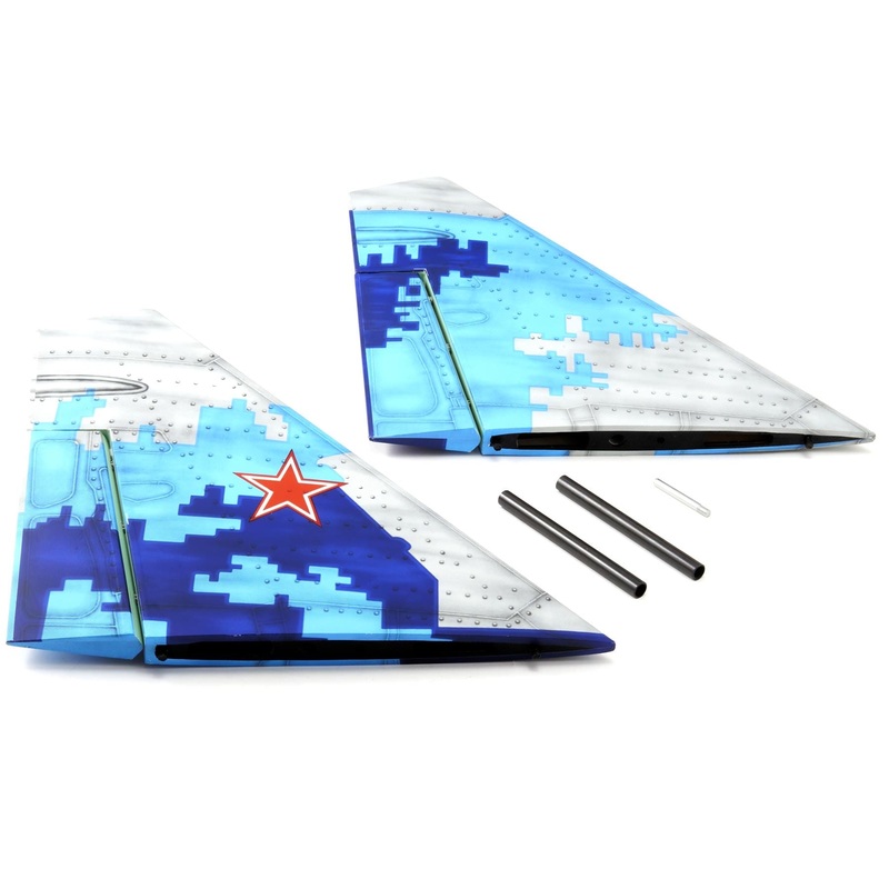 Black Horse 1635mm Mig-29 Turbine Vertical Stabilizers