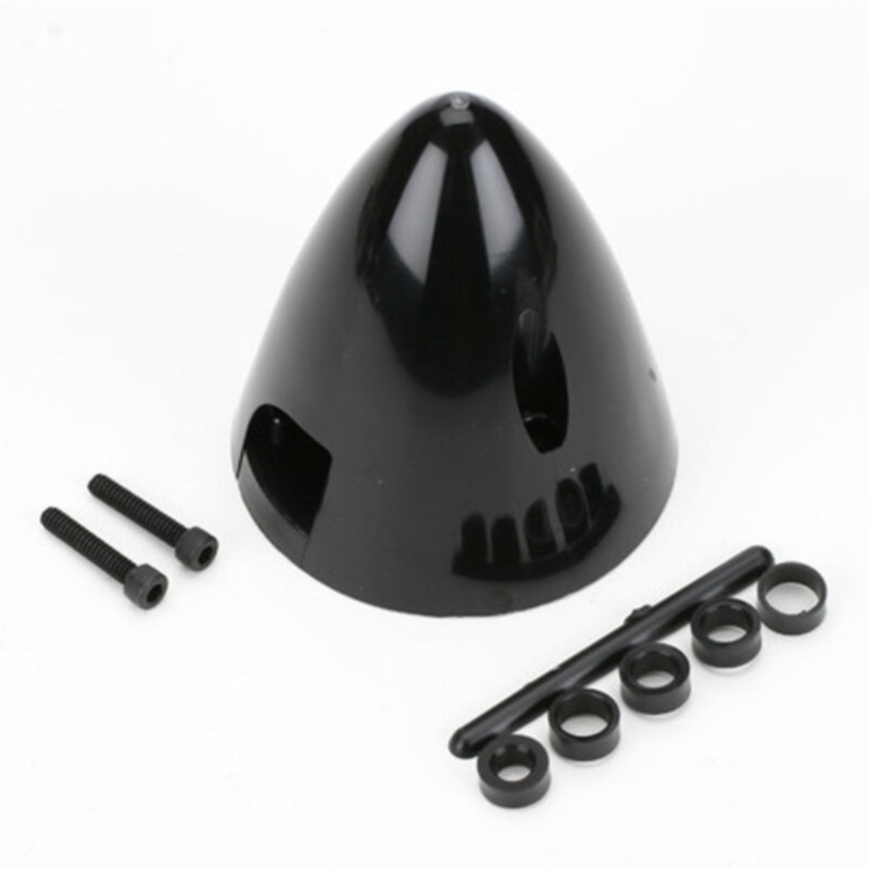 Spinner, 4 Pin, 2-1/2″, Black
